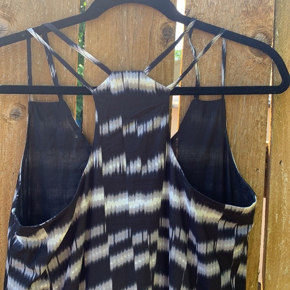Vitamin A.  Black and white print maxi dress - Picture 5 of 14